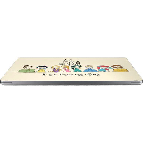 Disney Princess Its A Princess Thing Art Universal Laptop 11in (8.8 x 6.2in) Skin
